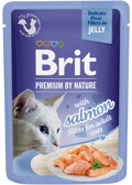 Brit Premium® Cat Jelly Pouches Salmon 85gr