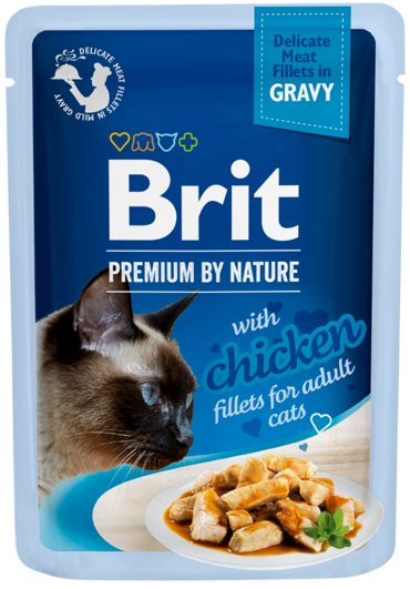 Brit Premium® Cat Gravy Pouches Chicken 85gr