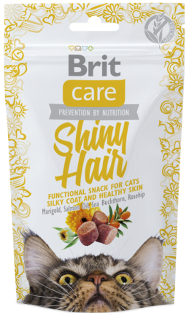 Brit Care® Cat Functional Snack Shiny Hair 50gr