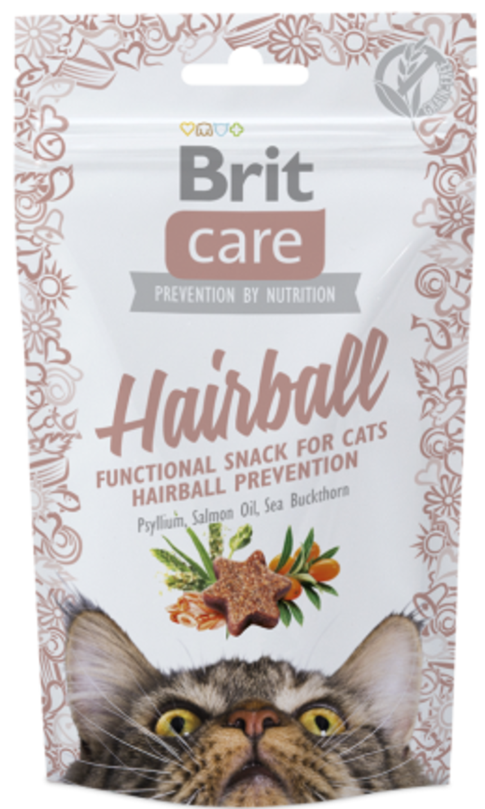 Brit Care® Cat Functional Snack Hairball 50gr