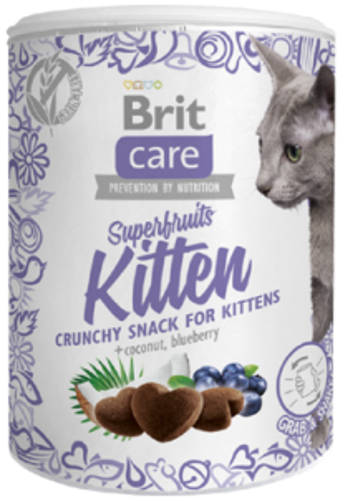 Brit Care® Cat Superfruits Snack Kitten 100gr