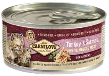 Carnilove® Cat Kitten Turkey & Salmon 100gr