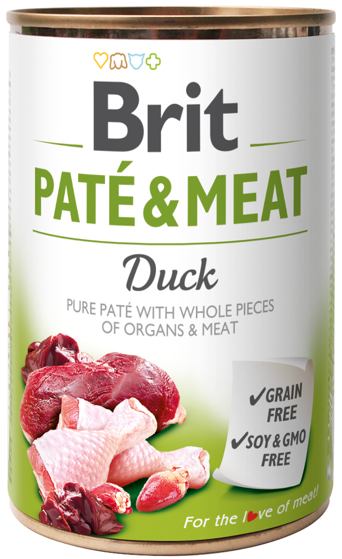 Brit® Dog Cans Pate&Meat Duck 400gr