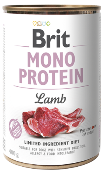 Brit® Dog Cans Monoprotein Lamb 400gr