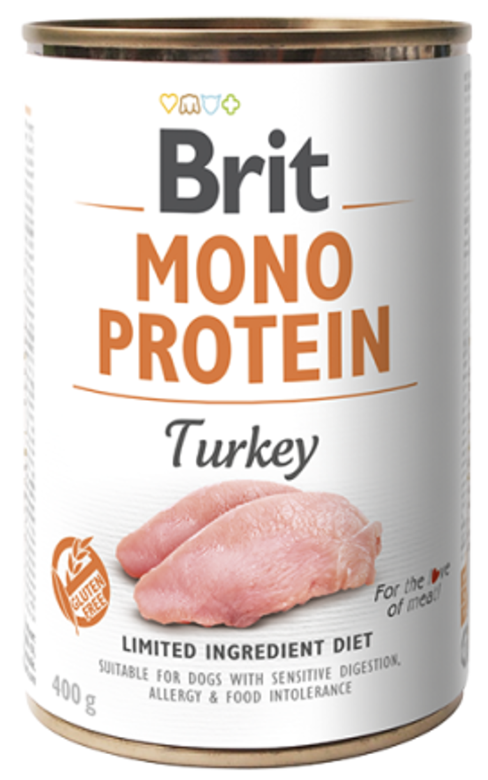 Brit® Dog Cans Monoprotein Turkey 400gr