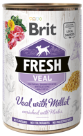 Brit Fresh® Dog Veal With Millet 400gr