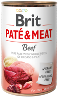 Brit® Dog Cans Pate&Meat Beef 800gr