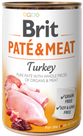 Brit® Dog Cans Pate&Meat Turkey 800gr
