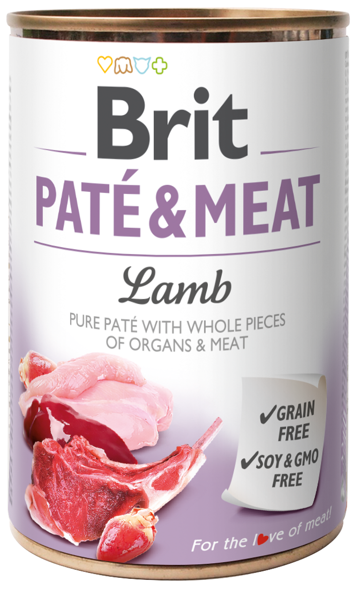 Brit® Dog Cans Pate&Meat Lamb 800gr