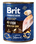 Brit Premium By Nature® Dog Cans Fish with Fish Skin 800gr