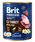 Brit Premium By Nature® Dog Cans Turkey with Liver 800gr