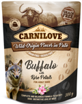 Carnilove® Dog Pouches Buffalo with Rose Petals 300gr