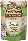 Carnilove® Cat Pouches Duck enriched with Catnip 85gr