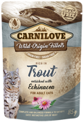 Carnilove® Cat Pouches Trout enriched with Echinacea 85gr