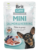 Brit Care Mini® Dog Salmon & Herring for sterilised 85gr