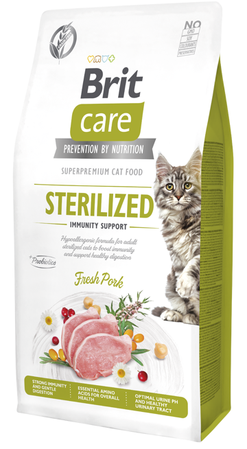 Brit Care® Cat GF Sterilized Immunity Support 7kg