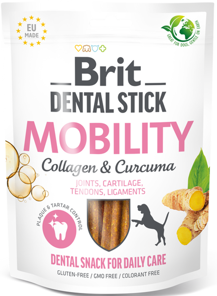 Brit Dental Sticks® Mobility 251gr 7tmx