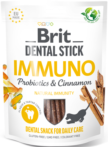 Brit Dental Sticks® Immuno 251gr 7τμχ
