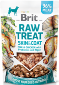 Brit Raw Treat® Skin & Coat Fish & Chicken with Probiotics & Algae 40gr