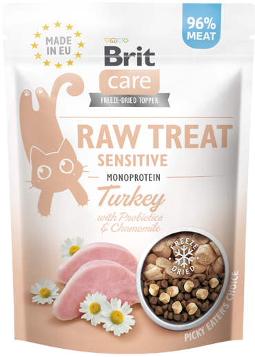 Brit Care® Cat Raw Treat Sensitive 40gr