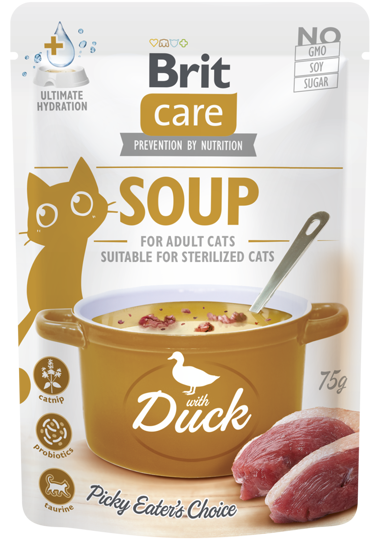 Brit Care® Cat Soup with Duck 75gr