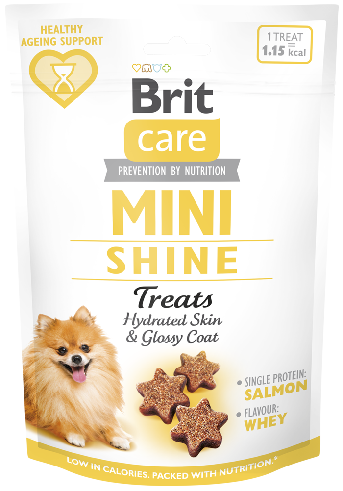 Brit Care Mini® Dog Treats Shine 50gr