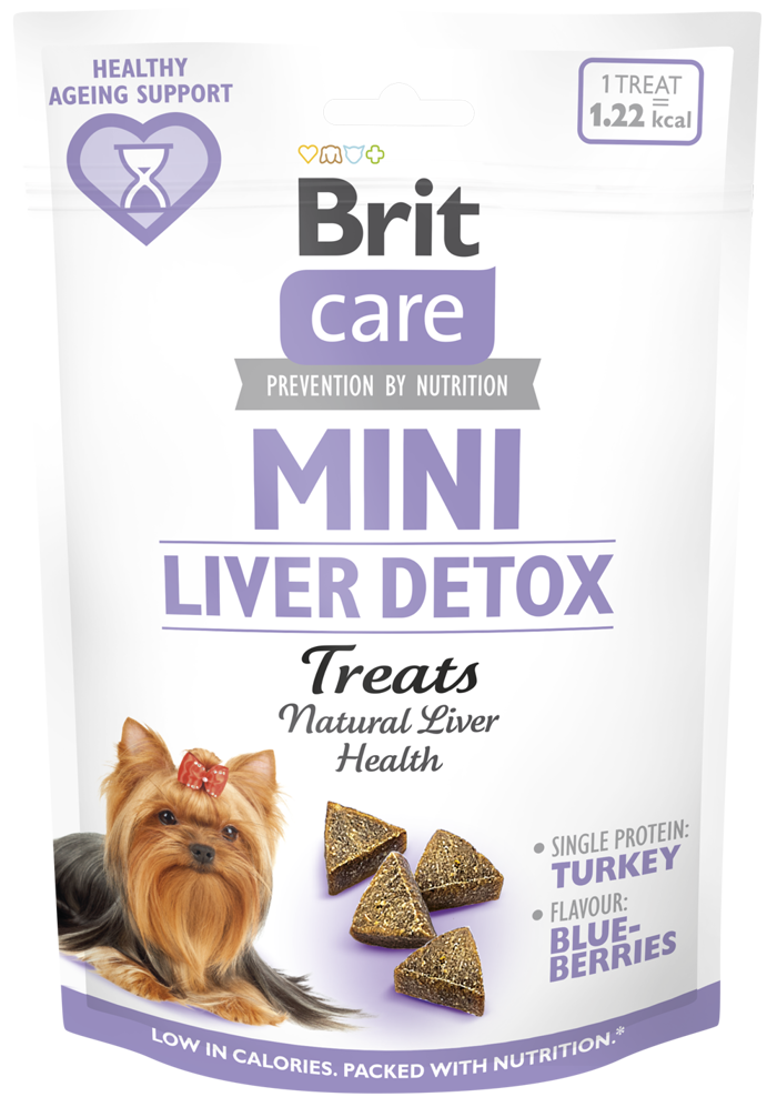 Brit Care Mini® Dog Treats Liver Detox 50gr
