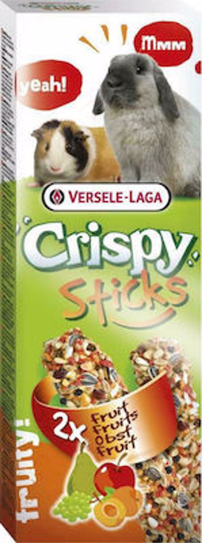 Versele Laga Lixoudia ga Indiko Xoiridio kai Kouneli me Frouta Crispy Sticks 110gr 2tmx