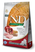 Farmina Ancestral Grain Puppy Med & Maxi  Xira Trofi me Lig Sitira ga Koutabia Mesaion & Meglosomon Fulon me Kotopoulo kai Rodi 2.5kg
