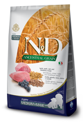 Farmina N&D Ancestral Grain Puppy Medium & Maxi Xira Trofi me Lig Sitira ga Koutabia Mesaion & Meglosomon Fulon me Arni 2,5kg 