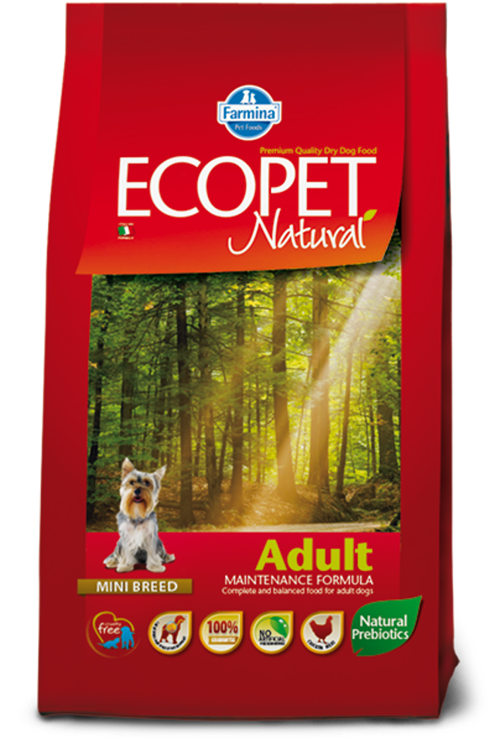 ECOPET NATURAL ADULT MINI 2.5KG XIRA TROFI SKuLOu