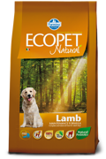  Ecopet Natural Lamb Xira Trofi ga Skulous me Arni 12kg 