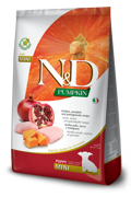 N&D PUMPKIN CHICK PUPPY MINI 800GR XIRA TROFI SKuLOu