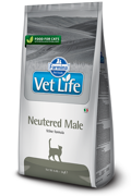 VETLIFE CAT NEUTERED MALE 400GR