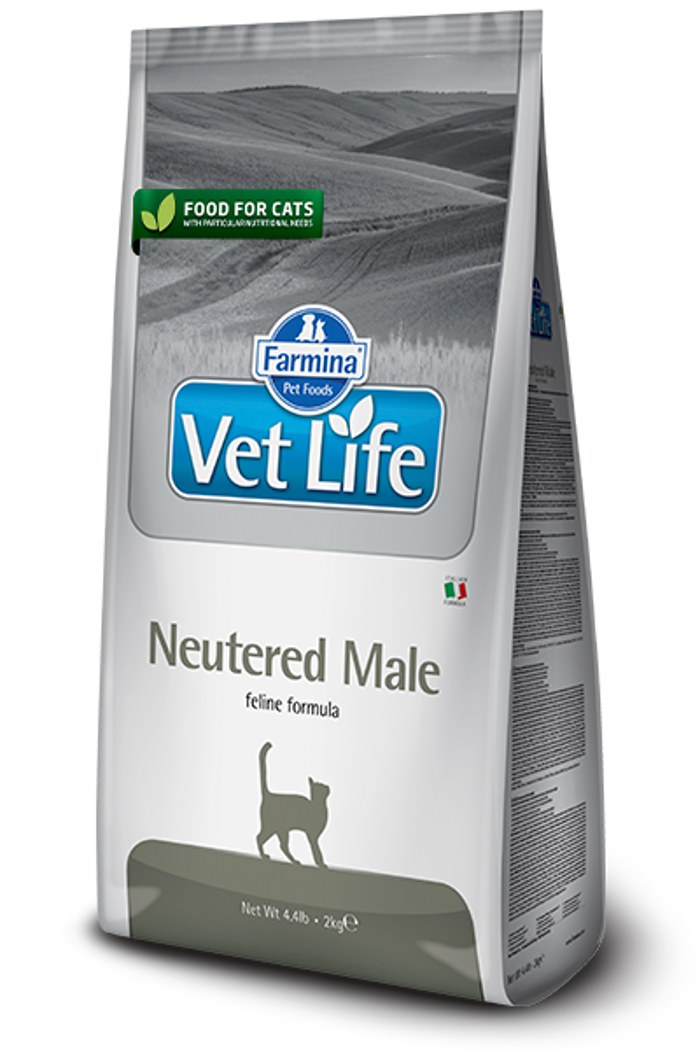 VETLIFE CAT NEUTERED MALE 400GR