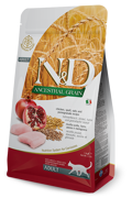 Farmina N&D Ancestral Low Grain Adult Xira Trofi ga Enilikes Gtes me Kotopoulo & Rodi 5kg