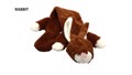 UNSTUFFED RABBIT FOR DOGS