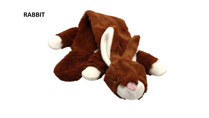 UNSTUFFED RABBIT FOR DOGS