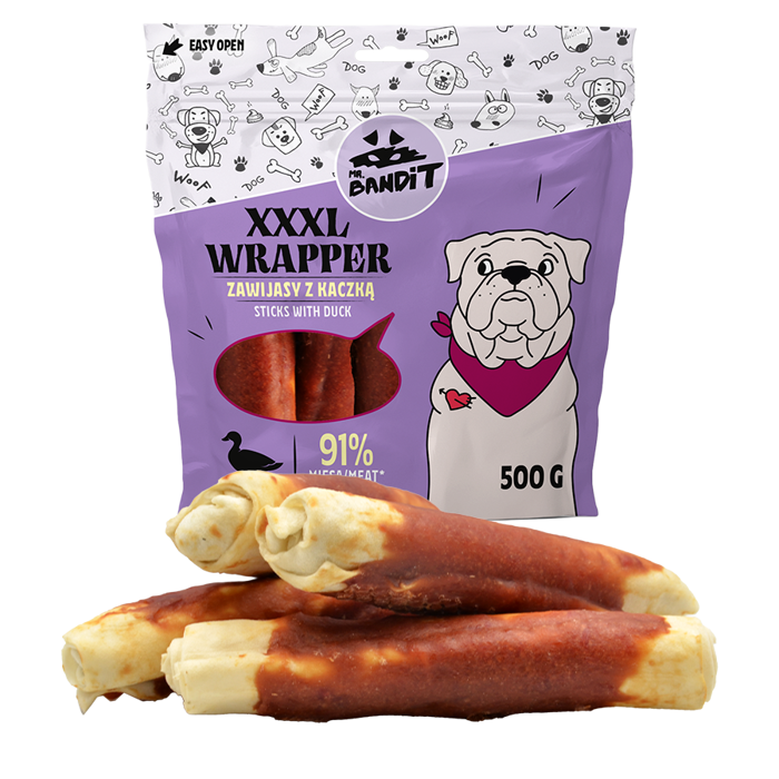 Lixoudies Skulou Mr. Bandit Wrapper Stick 3XL Me Papia TEM