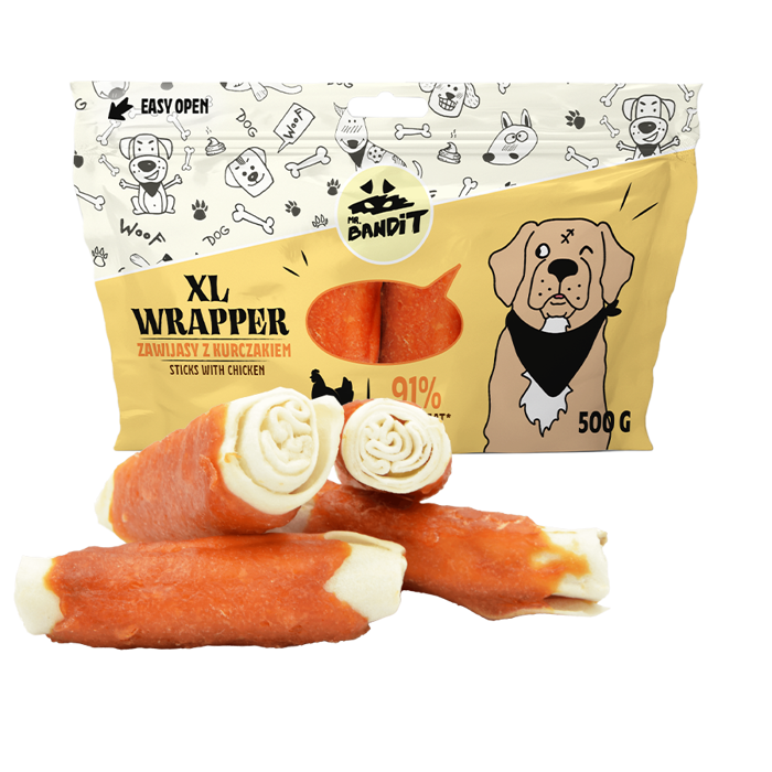 Lixoudies Skulou Mr. Bandit Wrapper Stick XL Me Kotopoulo  TEM