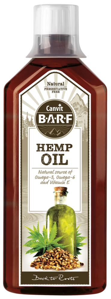 Canvit B.A.R.F.® Dog Hemp Oil 500ml