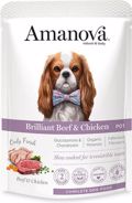 AMANOVA FAKELAKIA SKuLOu BRILLIANT BEEF & CHICKEN GF P01 100G