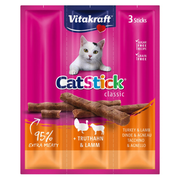 Cat Stick Γαλοπούλα & Αρνί 3τμχ