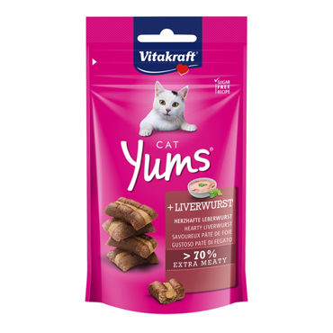 Cat Yums γεμιστές λιχουδιές με συκώτι 40gr