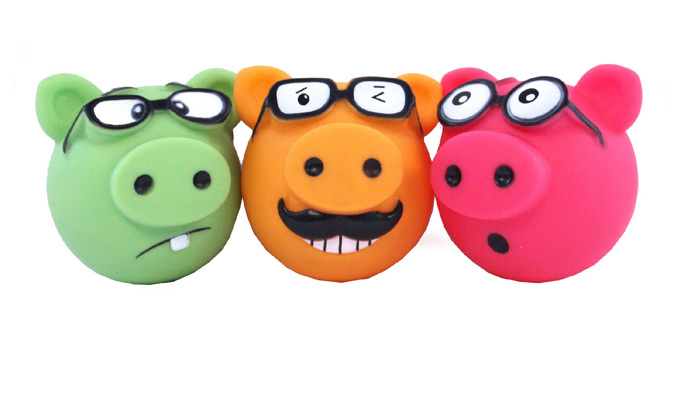 PIG SQUEAKY TOY FOR DOGS