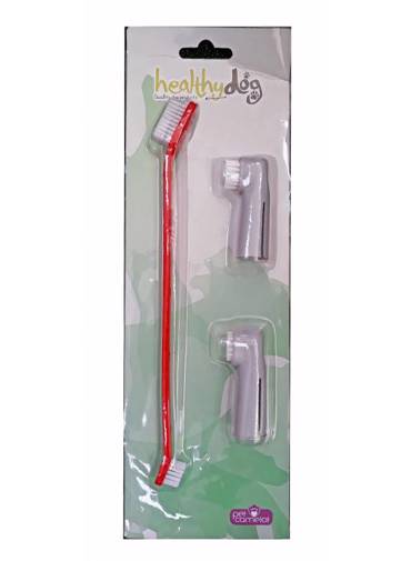 Σετ Οδοντόβουρτσες για σκύλους και γάτες 