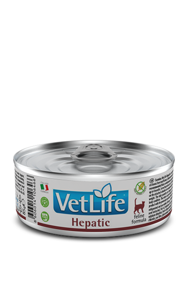VETLIFE ΓΑΤΑΣ HEPATIC 85GR
