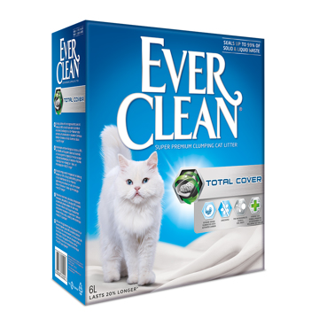Ever Clean Total Cover Clumping  Άμμος Γάτας με Ισχυρή Συγκόλληση 6lt