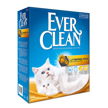 Ever Clean Less Trail Clumping Άμμος Γάτας με Μεγαλύτερους Κόκκους και Ισχυρή Συγκόλληση 10lt	 Ever Clean Less Trail Clumping Άμμος Γάτας με Μεγαλύτερους Κόκκους και Ισχυρή Συγκόλληση 10lt