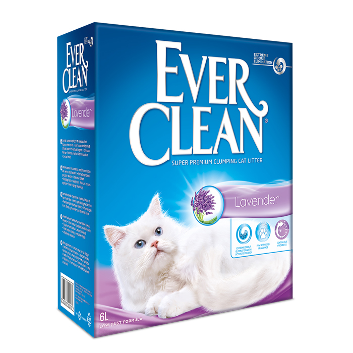 Ever Clean Lavender Clumping Cat Litter 6L